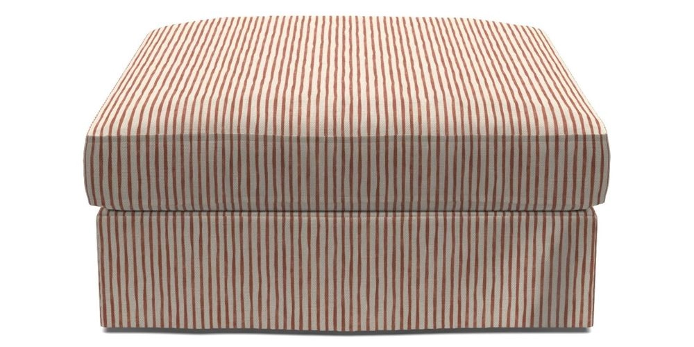 Bespoke Loose Cover Footstools