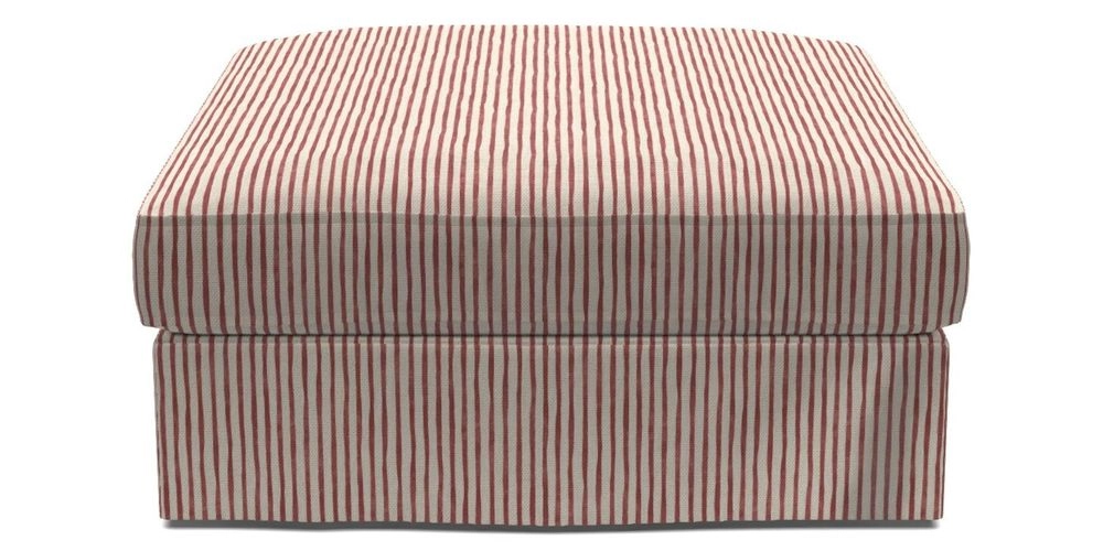 Bespoke Loose Cover Footstools