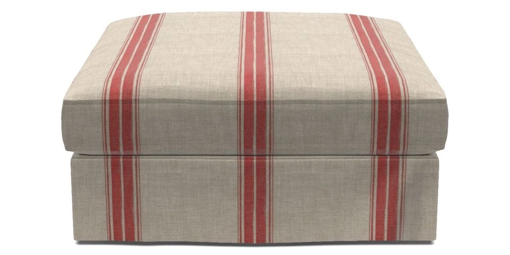 Bespoke Loose Cover Footstools