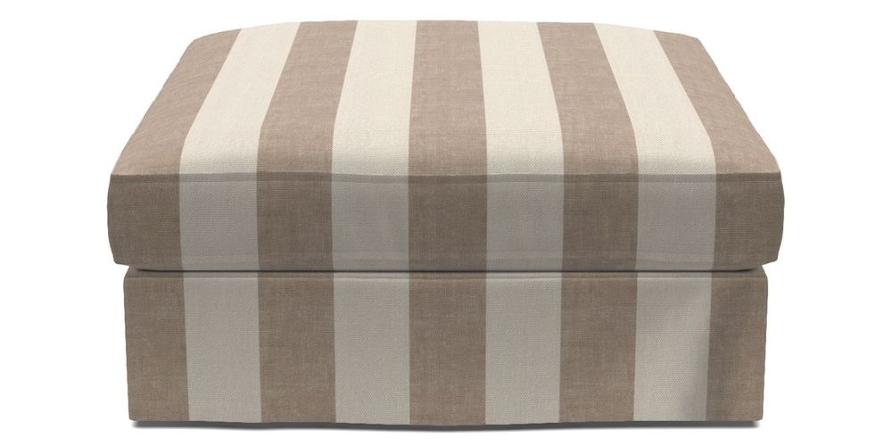 Loose Cover Footstool