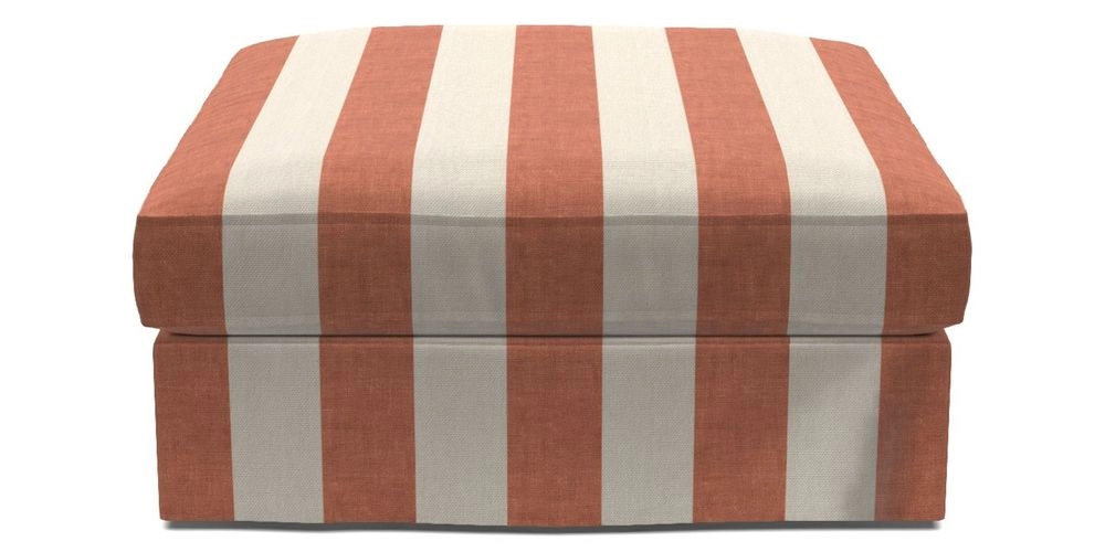 Bespoke Loose Cover Footstools