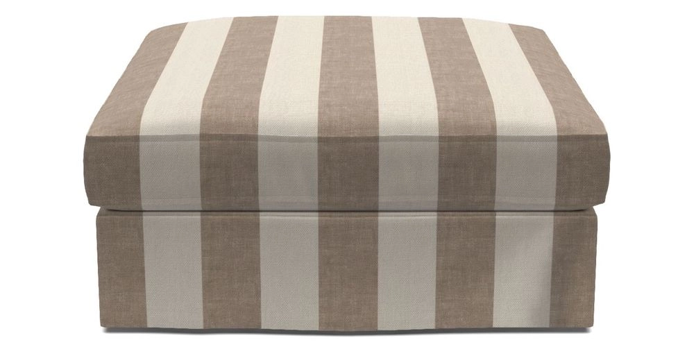 Bespoke Loose Cover Footstools