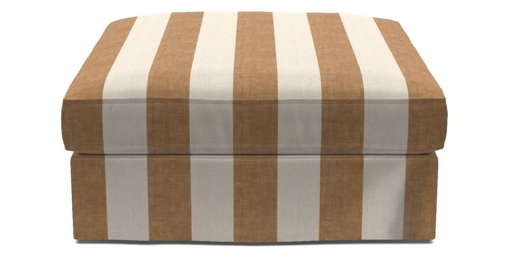 Bespoke Loose Cover Footstools