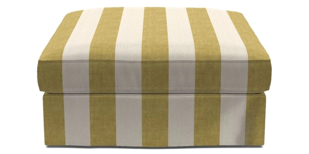 Bespoke Loose Cover Footstools