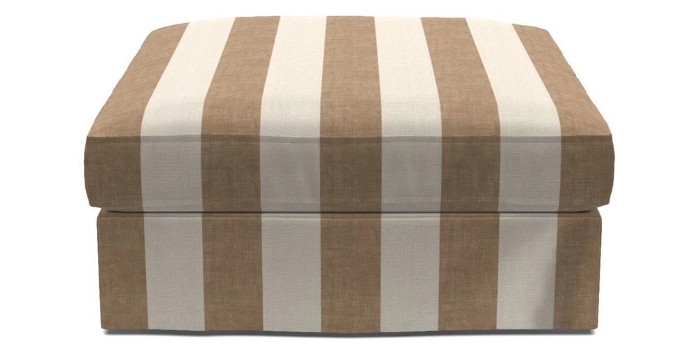 Bespoke Loose Cover Footstools