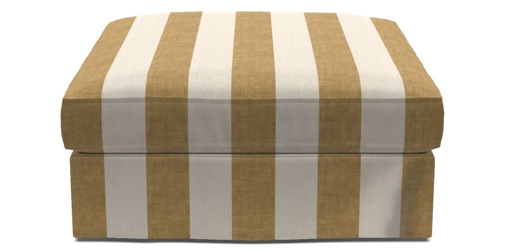 Loose Cover Footstool