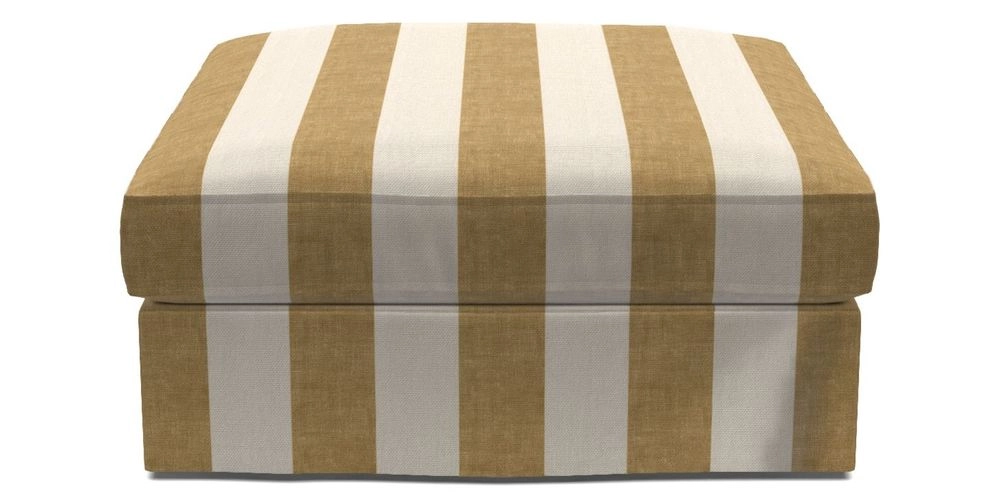 Bespoke Loose Cover Footstools