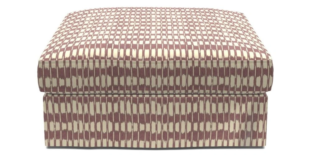 Bespoke Loose Cover Footstools