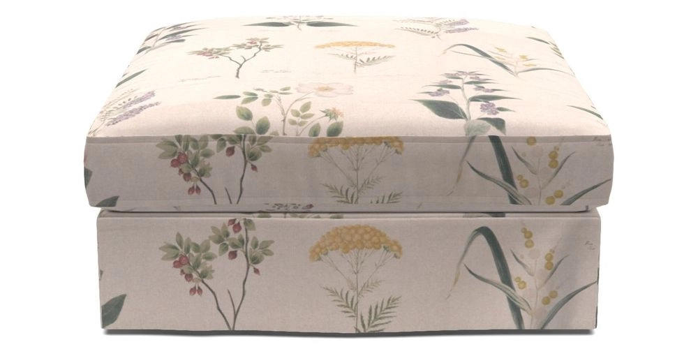 Bespoke Loose Cover Footstools