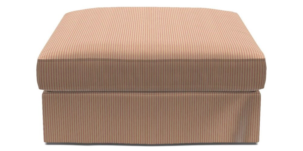 Loose Cover Footstool