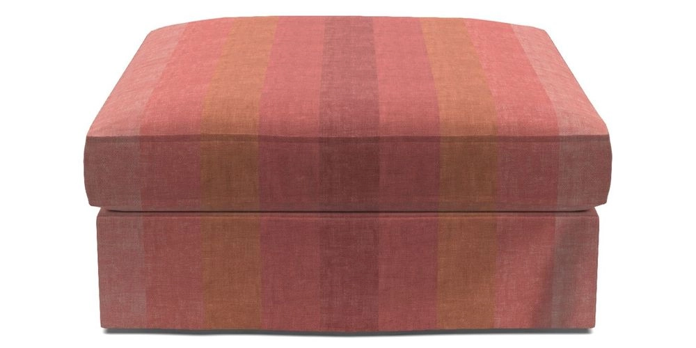 Bespoke Loose Cover Footstools