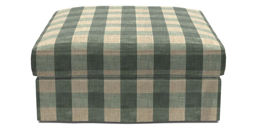 Bespoke Loose Cover Footstools