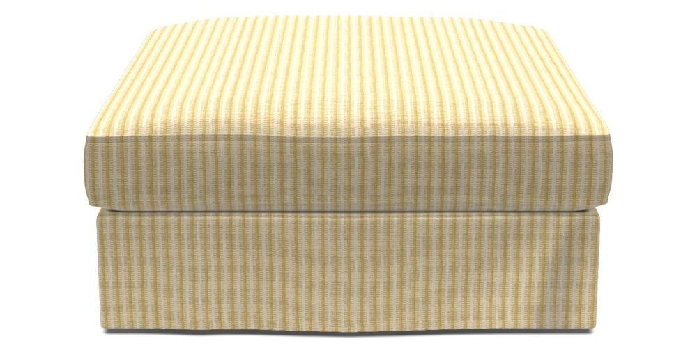 Loose Cover Footstool