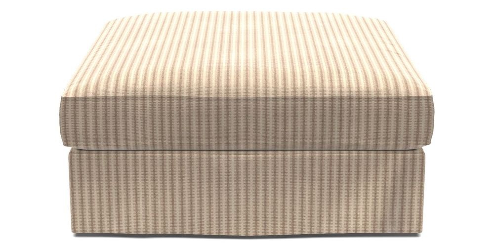 Loose Cover Footstool