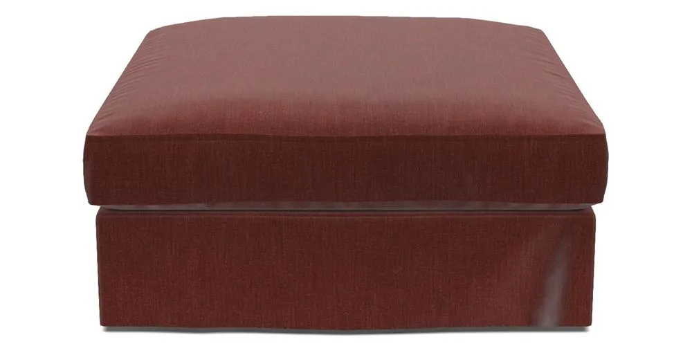 Bespoke Loose Cover Footstools