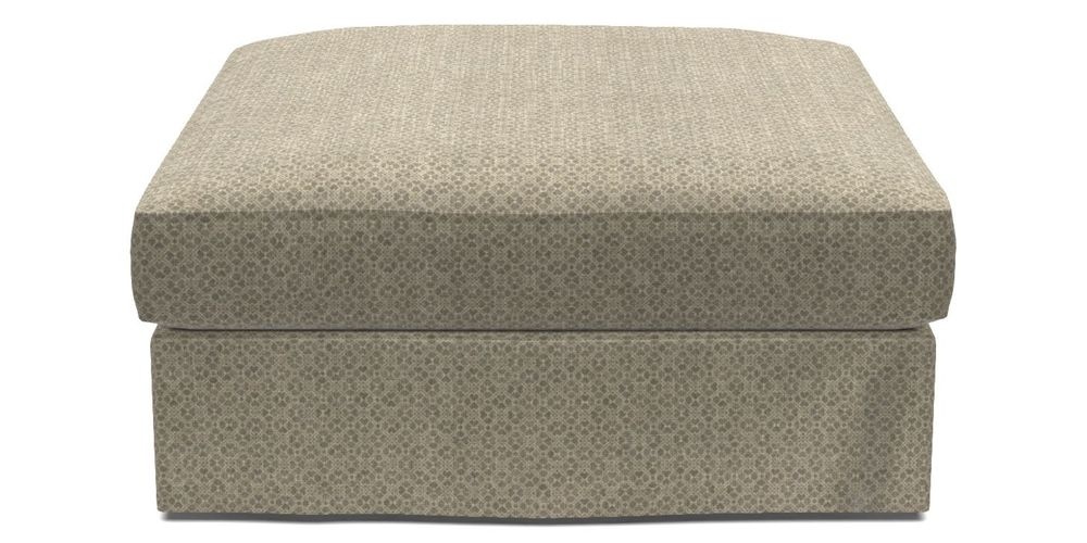 Loose Cover Footstool