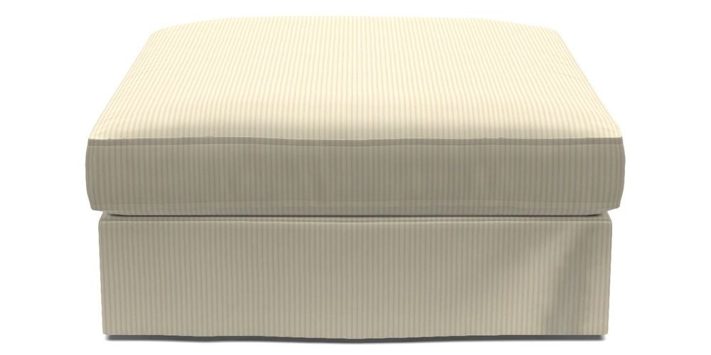 Loose Cover Footstool