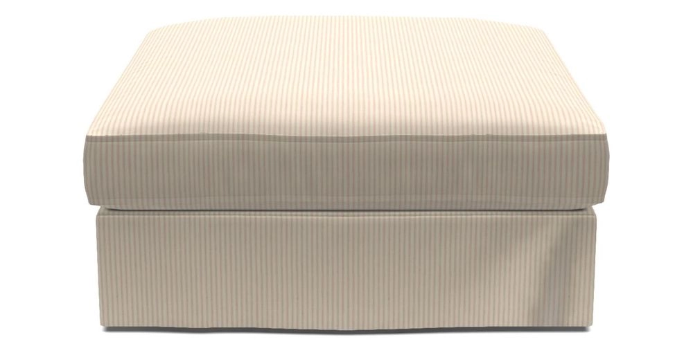 Bespoke Loose Cover Footstools