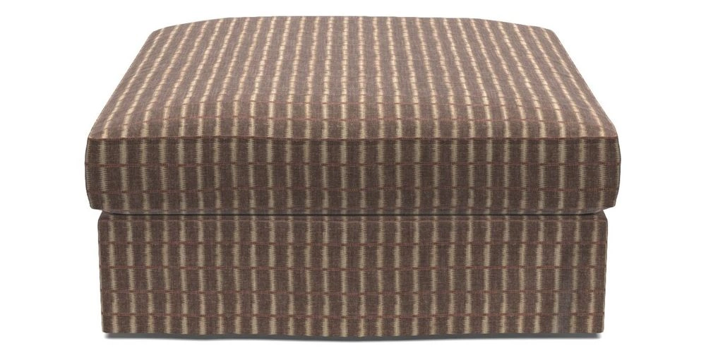 Bespoke Loose Cover Footstools