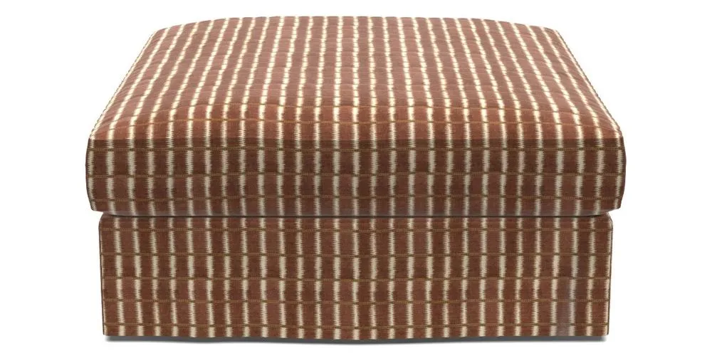 Bespoke Loose Cover Footstools