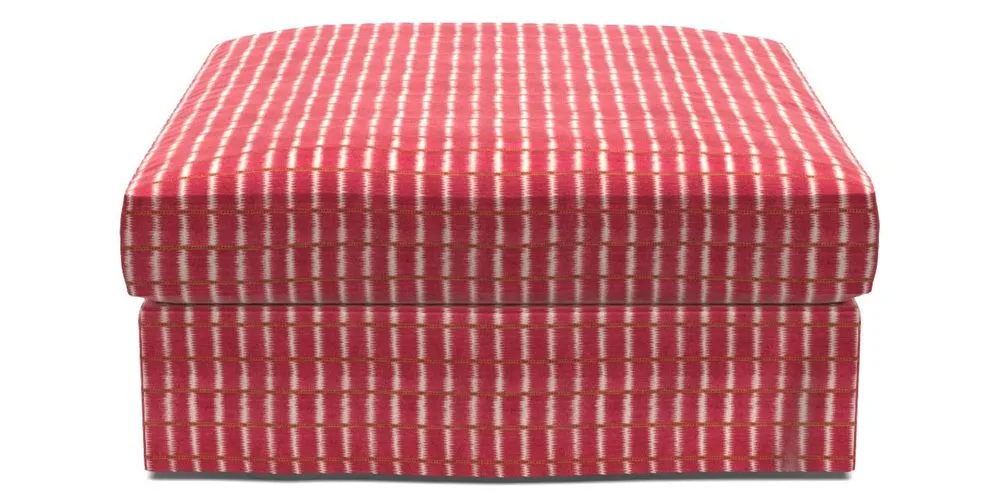 Bespoke Loose Cover Footstools