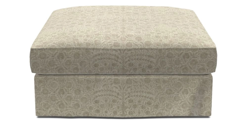 Bespoke Loose Cover Footstools