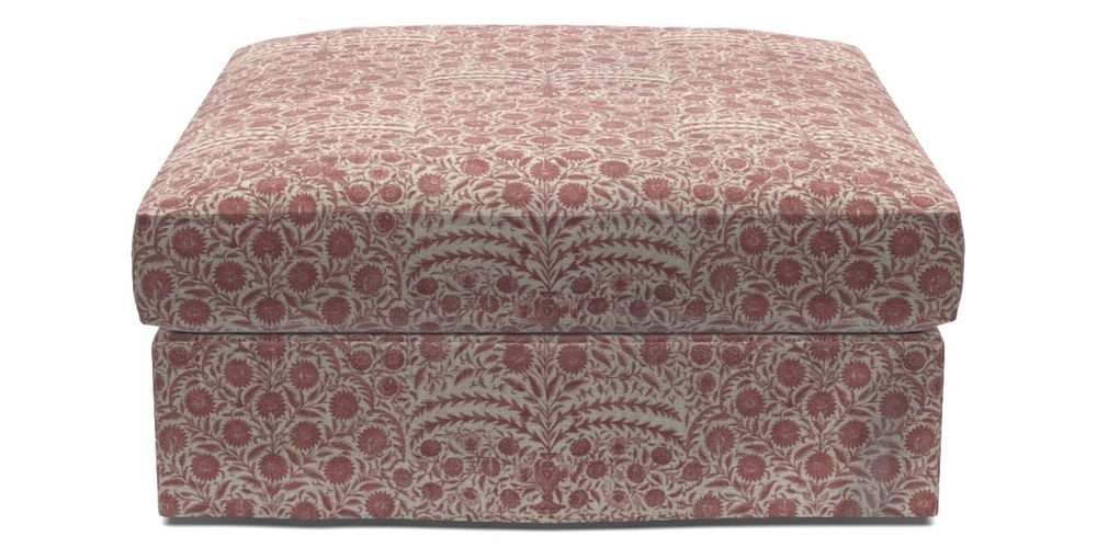 Bespoke Loose Cover Footstools