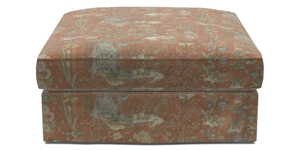 Bespoke Loose Cover Footstools