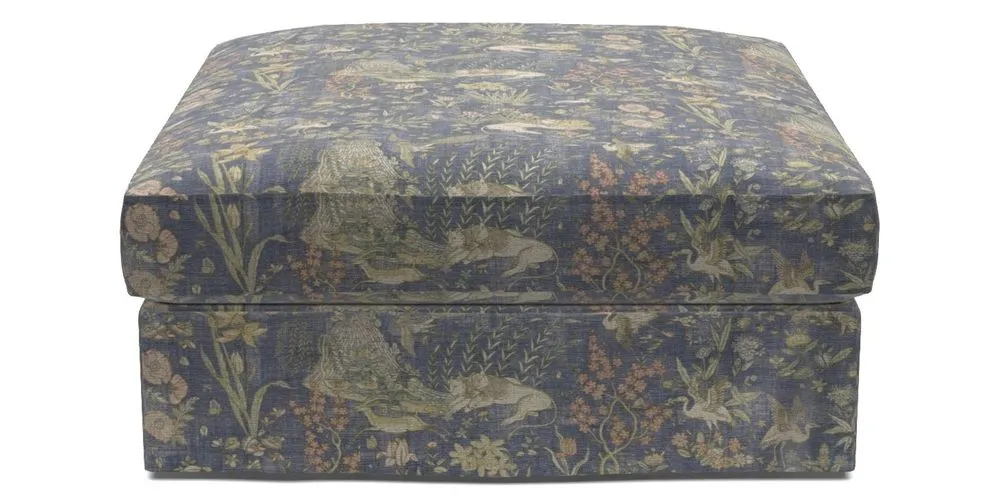 Bespoke Loose Cover Footstools