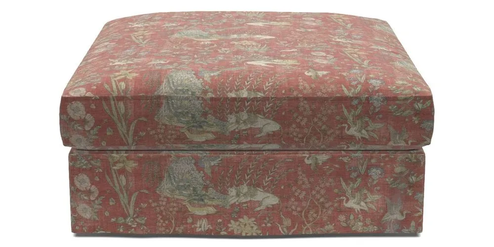 Bespoke Loose Cover Footstools