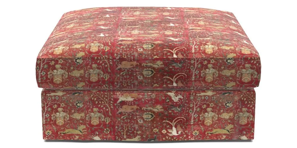 Bespoke Loose Cover Footstools