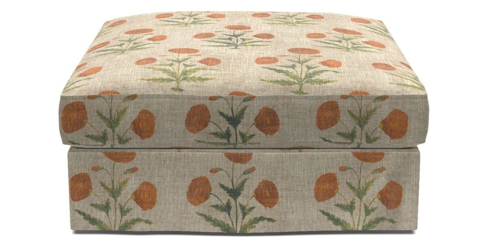 Loose Cover Footstool