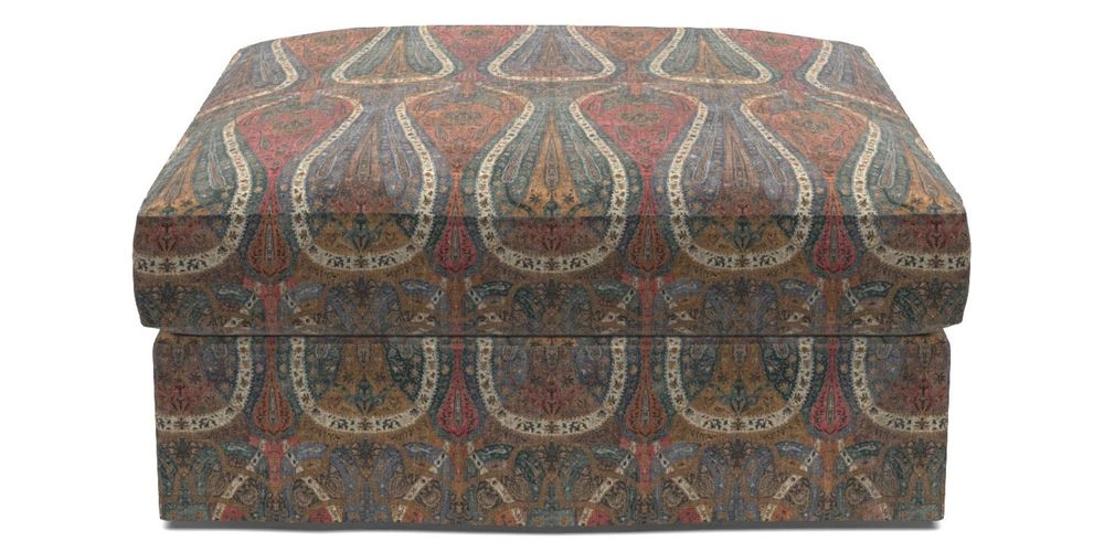 Bespoke Loose Cover Footstools