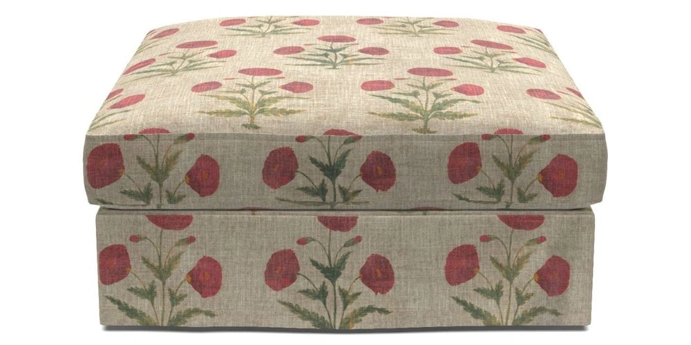 Bespoke Loose Cover Footstools