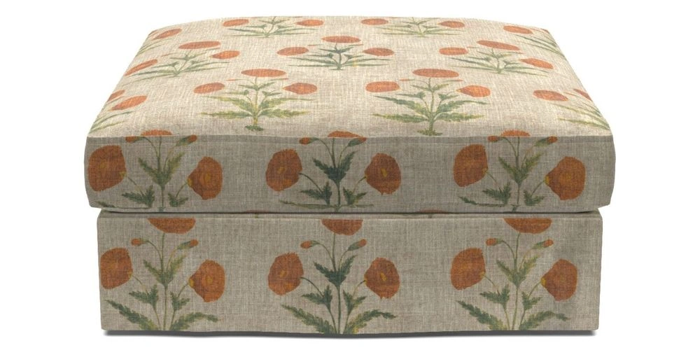Bespoke Loose Cover Footstools