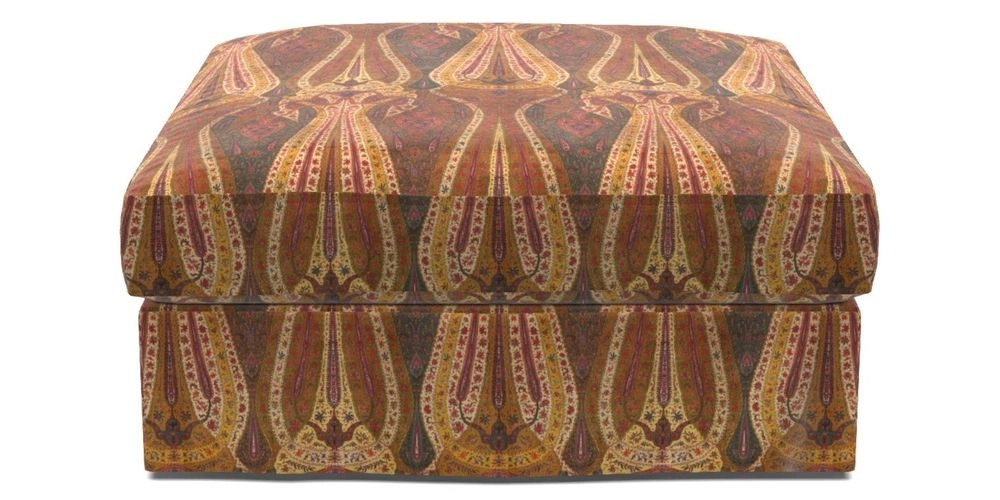 Bespoke Loose Cover Footstools