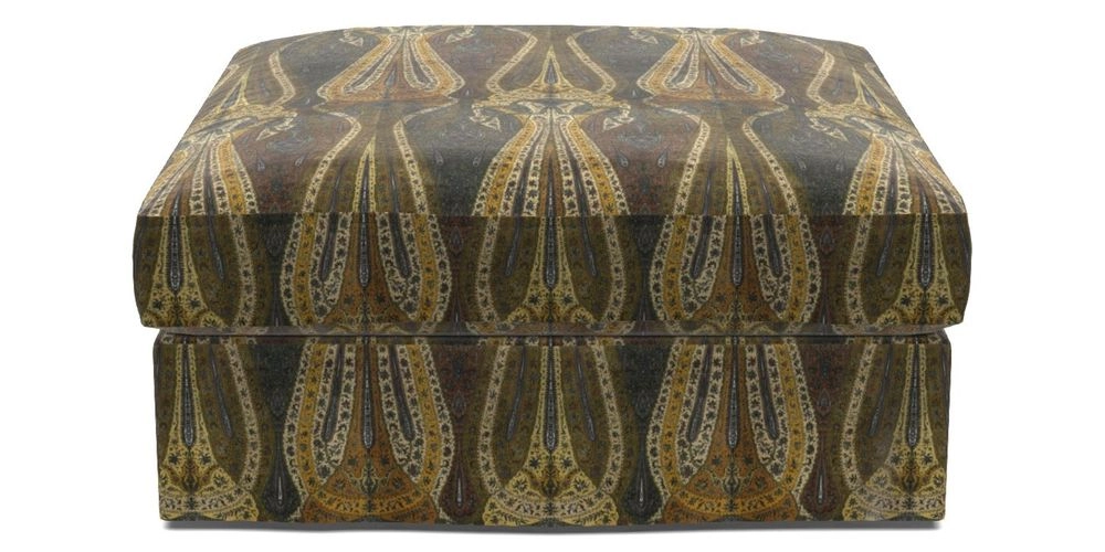 Bespoke Loose Cover Footstools