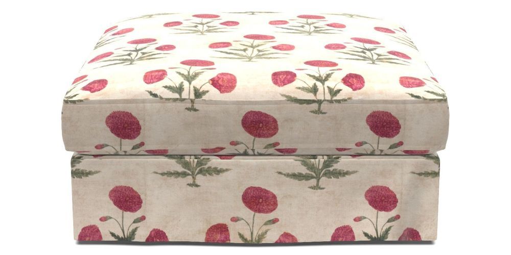 Loose Cover Footstool