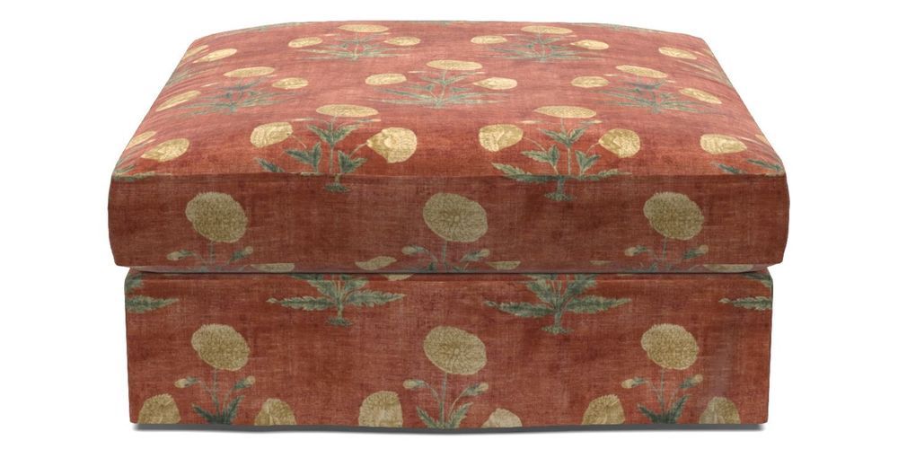 Loose Cover Footstool