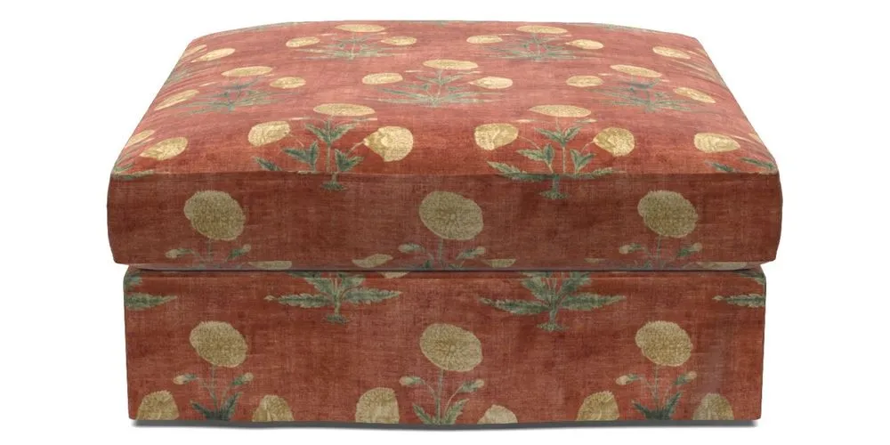Bespoke Loose Cover Footstools