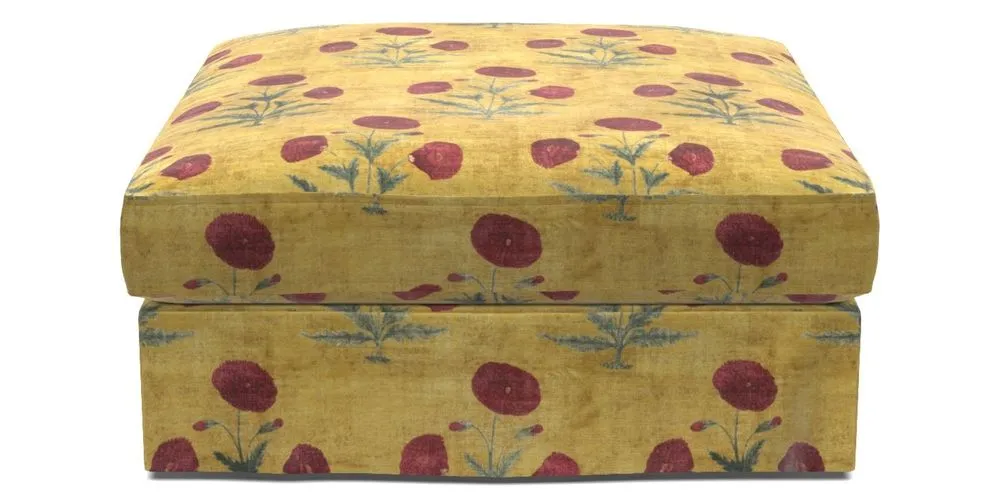 Bespoke Loose Cover Footstools