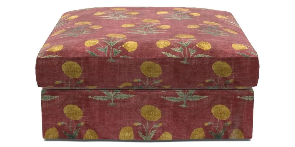 Bespoke Loose Cover Footstools