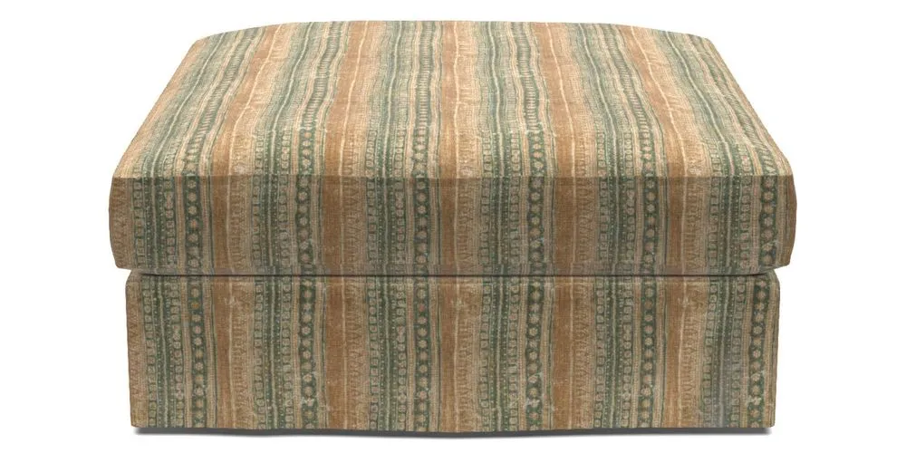 Bespoke Loose Cover Footstools