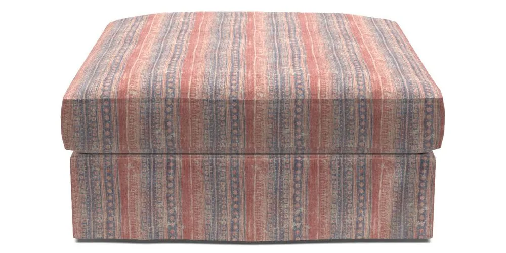 Bespoke Loose Cover Footstools