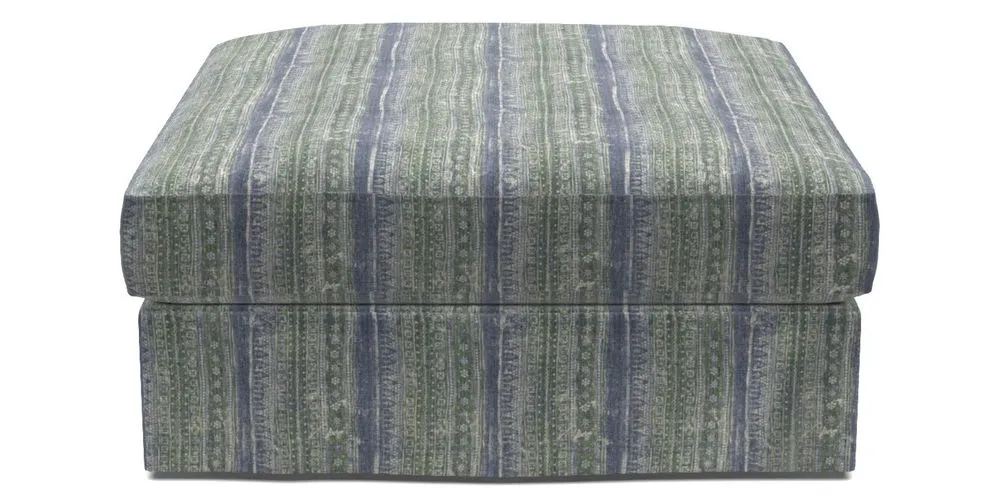 Bespoke Loose Cover Footstools