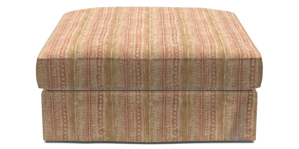 Bespoke Loose Cover Footstools