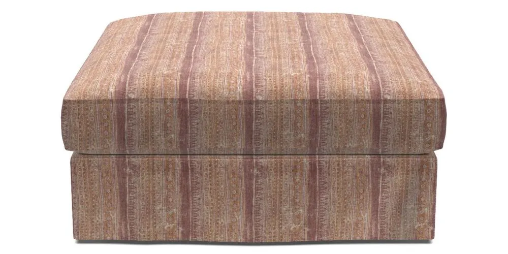 Bespoke Loose Cover Footstools