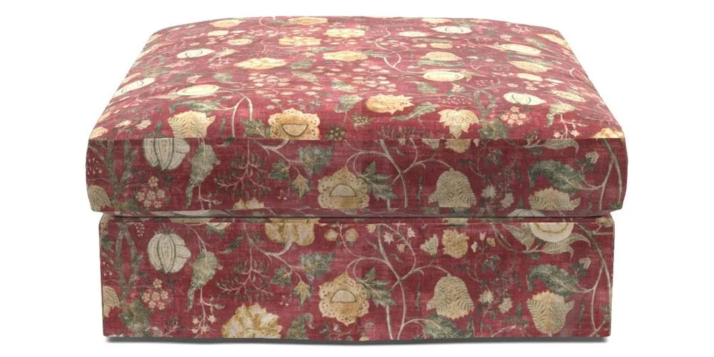 Bespoke Loose Cover Footstools