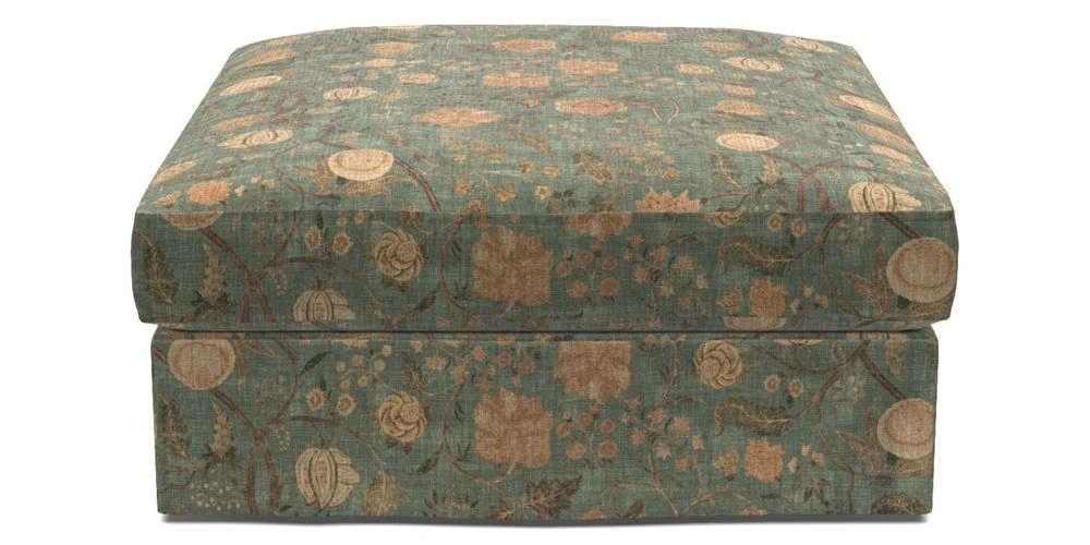 Bespoke Loose Cover Footstools