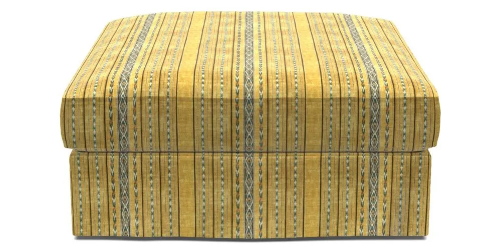 Bespoke Loose Cover Footstools